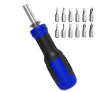 Trveqhk Magnetic Screwdriver Set | 13-in-1 Adjustable Magnetic Portable,Ratcheting Precision Screwdriver Set - for Appliance HVAC Assembly Repair DIY Projects Gunsmithing