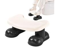 Trveqhk Potty Stool for Adults, Squat Toilet Foot Stool for Pooping, Non-Slip Footstool Bathroom Accessories for Kids Potty Training Adults Seniors Home Apartment Dorm Camping Travel RV