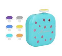 Trveqhk Toddler Nail Trimmer - Rechargeable Baby Nail Trimmer Electric - LED Light Design Manicure Tool with 6 Grinding Pads for Travel Commuting Salon Home Road Trip