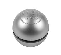 TRVQOT Car Gearshift Shifter Knob for Alfa for Romeo for Giulietta 2010 2011 2012-2016 2017 2018 5/6 Speed Chrome Gear Shift Knob Lever Shifter Head Auto Gear Shift Knob(6 Speed Silver)