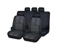 TRVQOT Universal Size Breathable Polyester Oxford Jacquard Stitching Seat Covers Set Four Seasons, Interior Accessories Car Seat Covers(Type A 5 Seats)