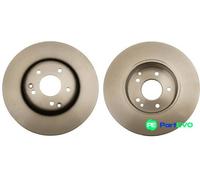 TRW 2 X BRAKE DISC DF2812 FOR CHRYSLER MERCEDES-BENZ