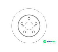 TRW 2 X BRAKE DISC DF3970