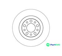 TRW 2 X BRAKE DISC DF3986
