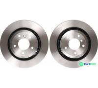TRW 2 X BRAKE DISC DF4212 FOR BMW