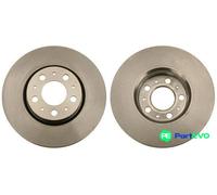 TRW 2 X BRAKE DISC DF4238 FOR VOLVO