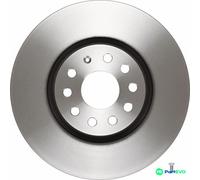 TRW 2 X BRAKE DISC DF4464S FOR AUDI SEAT SKODA VW