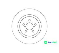 TRW 2 X BRAKE DISC DF4640