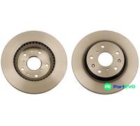 TRW 2 X BRAKE DISC DF4741 FOR FIAT SUZUKI