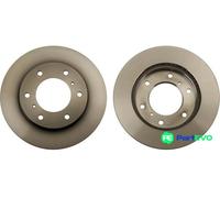 TRW 2 X BRAKE DISC DF4870 FOR MITSUBISHI