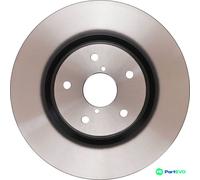 TRW 2 X BRAKE DISC DF4930S FOR SUBARU
