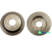 TRW 2 X BRAKE DISC DF4963 FOR CITROËN MITSUBISHI PEUGEOT