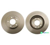 TRW 2 X BRAKE DISC DF6068 FOR MAZDA