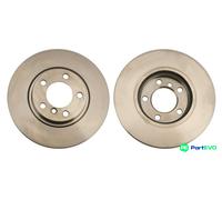 TRW 2 X BRAKE DISC DF6119S FOR MINI