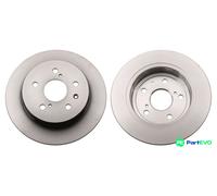 TRW 2 X BRAKE DISC DF6178 FOR FIAT SUZUKI