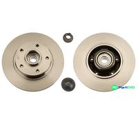 TRW 2 X BRAKE DISC DF6190BS FOR RENAULT