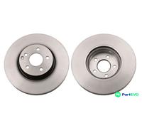 TRW 2 X BRAKE DISC DF6195S FOR MERCEDES-BENZ