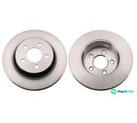 TRW 2 X BRAKE DISC DF6264 FOR DODGE JEEP