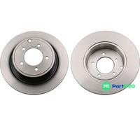 TRW 2 X BRAKE DISC DF6326 FOR CHRYSLER DODGE JEEP