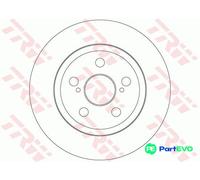 TRW 2 X BRAKE DISC DF6331 FOR TOYOTA