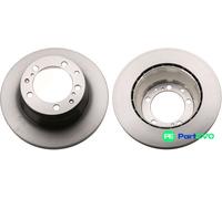 TRW 2 X BRAKE DISC DF6336 FOR PORSCHE