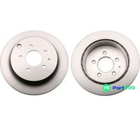 TRW 2 X BRAKE DISC DF6385 FOR MAZDA