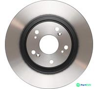 TRW 2 X BRAKE DISC DF6432S FOR HONDA