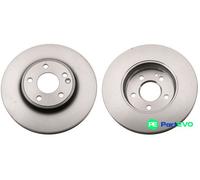 TRW 2 X BRAKE DISC DF6501 FOR MERCEDES-BENZ