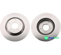 TRW 2 X BRAKE DISC DF6533 FOR NISSAN