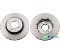 TRW 2 X BRAKE DISC DF6548 FOR MERCEDES-BENZ