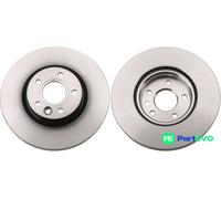 TRW 2 X BRAKE DISC DF6653 FOR VOLVO
