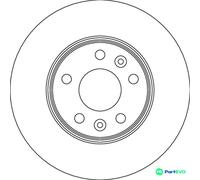 TRW 2 X BRAKE DISC DF6720S