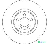 TRW 2 X BRAKE DISC DF6797S