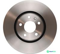 TRW 2 X BRAKE DISC DF6950S FOR AUDI