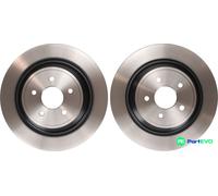 TRW 2 X BRAKE DISC DF6976 FOR FORD
