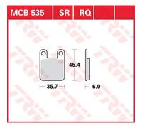 TRW Brake Pad Set FRP405EF