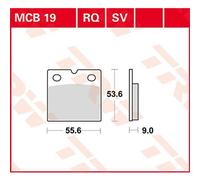 FERODO FDB108EF Brake pad set