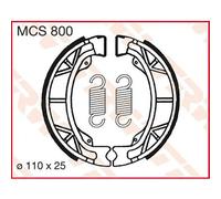 TRW MCS800 Brake Shoe Set