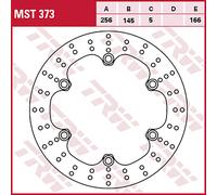 TRW Motorcycle Rear Brake Disc MST373 – 256mm Set – Genuine