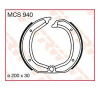 Trw Bmw R 100 78 Rear Brake Shoe Black