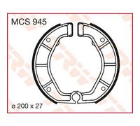 Trw Bmw R 100 Gs 89 Rear Brake Shoe