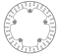 TRW MSTR357 Brake disc