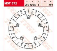 TRW Brake Disc 265mm For BMW C 400 GT 2019-2024 Fits Front Or Rear