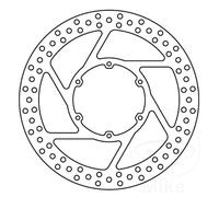 Motorcycle Brake Disc 298mm MST337 TRW Set Genuine Top Quality Guaranteed New