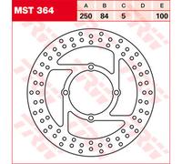 TRW Brake Discs, Rear Type Approved, Fixed