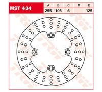 TRW Brake Discs, Rear Type Approved, Fixed