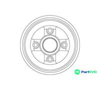 TRW BRAKE DRUM DB4477
