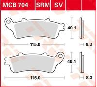 TRW BRAKE PAD ALLROUND ORGANIC STANDARD HONDA, KAWASAKI, VICTORY MCB704