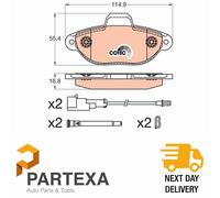 TRW Brake Pad Set For Disc Front With Accessories 55.4mm Height Fits Ford Ka