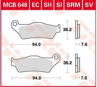 TRW BRAKE PAD SH SINTER PERFORMANCE BMW, KTM, DUCATI, HARLEY DAVIDSON MCB648SH